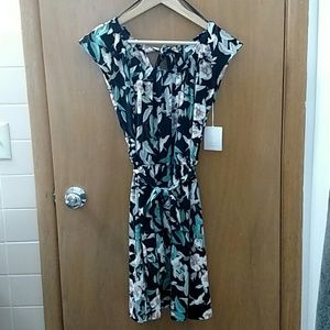 LC Lauren Conrad pleat neck dress - S, NWT